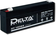 Аккумулятор Delta DT 12022 (12V / 2.2Ah)