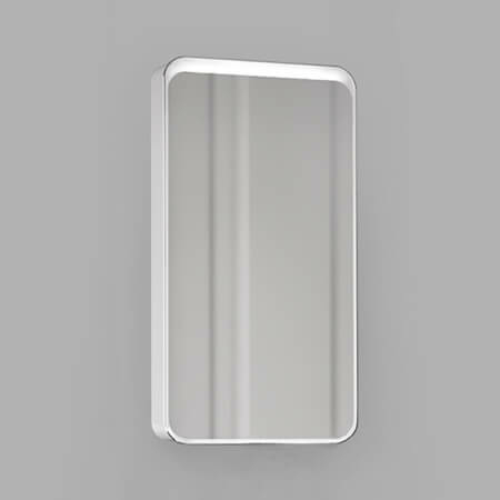 Зеркало-шкаф Pure 46 Белый с подсветкой